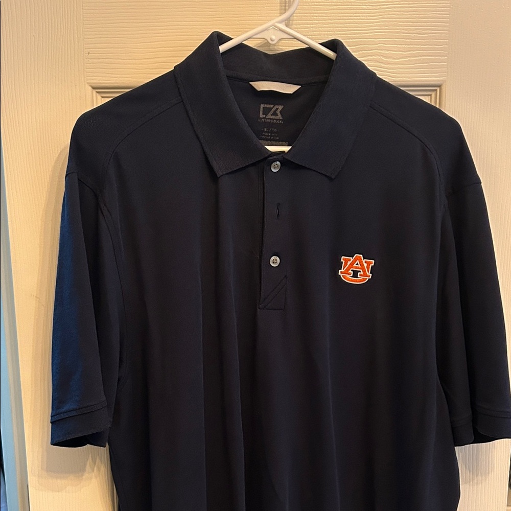 Cutter & Buck Men's Dark Blue Polo with Logo
